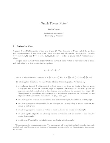 Graph Theory Notes