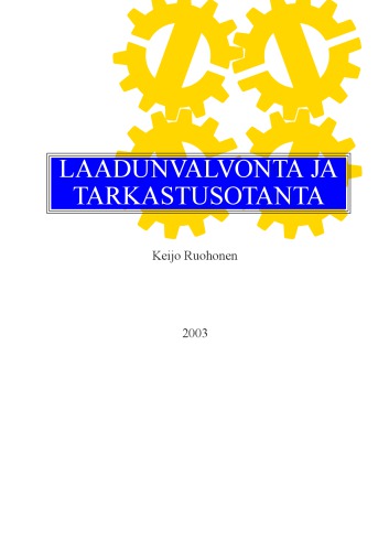 Laadunvalvonta ja tarkastusotanta