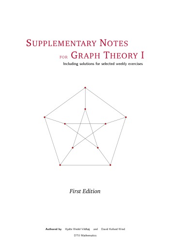 Supplementary notes for Graph Theory I