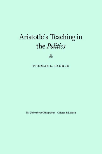 Aristotle’s Teaching in the 