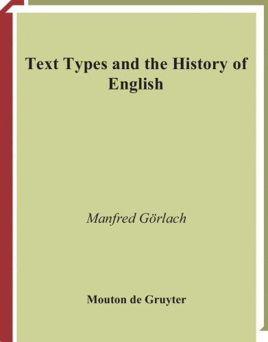 Text Types and the History of English