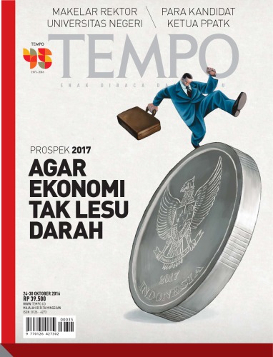 Majalah Tempo - 24 Oktober 2016: Agar Ekonomi Tak Lesu Darah