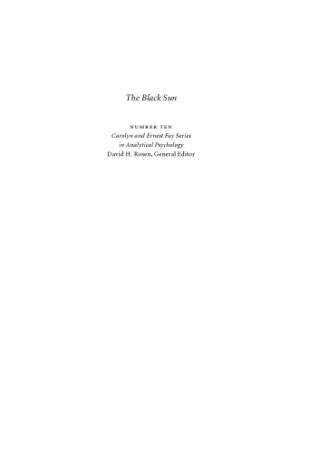 The Black Sun: The Alchemy and Art of Darkness