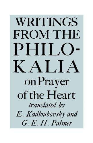Writings from the Philokalia on prayer of the heart