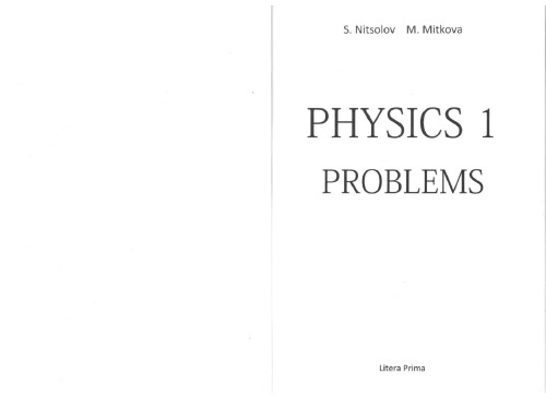 Physics I - problems