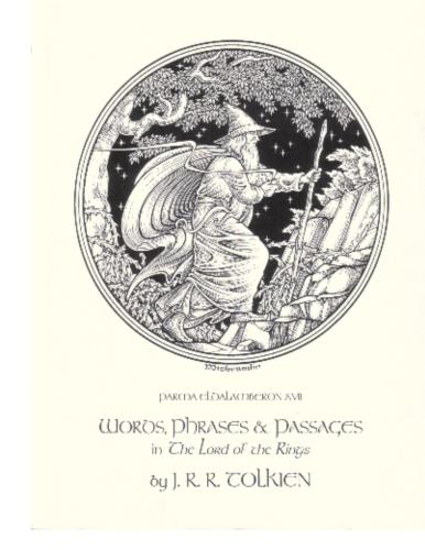 Parma Eldalamberon 17: Words, Phrases and Passages