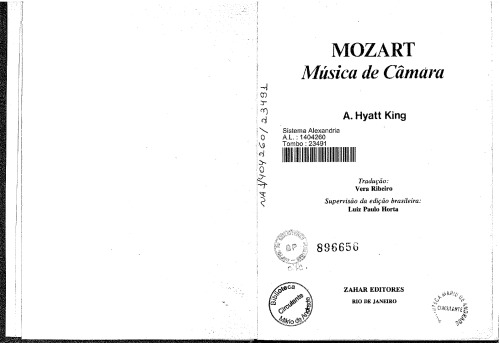 Mozart : música de câmara