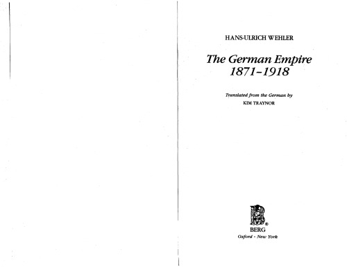 The German Empire 1871-1918