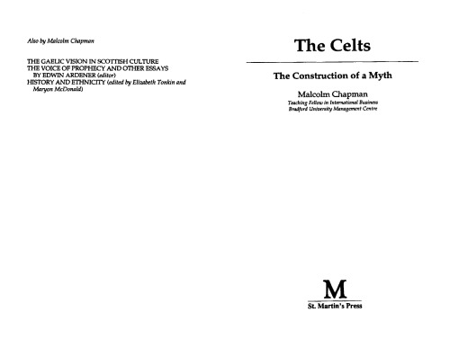 The Celts -  The construction of a myth