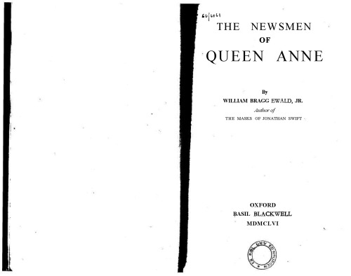The Newsmen of Queen Anne