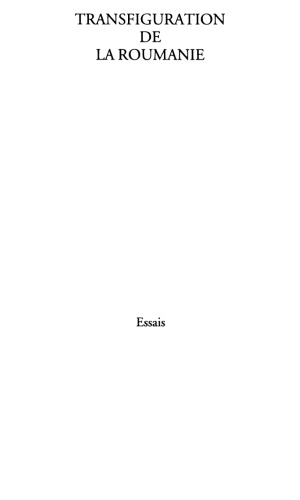Transfiguration de la Roumanie