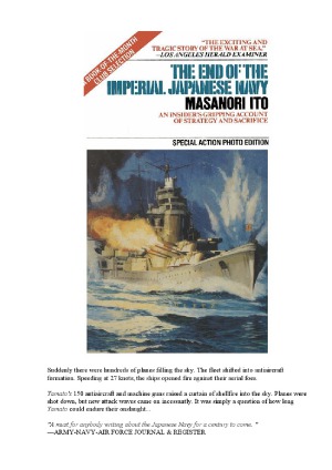 The End of the Imperial Japanese Navy