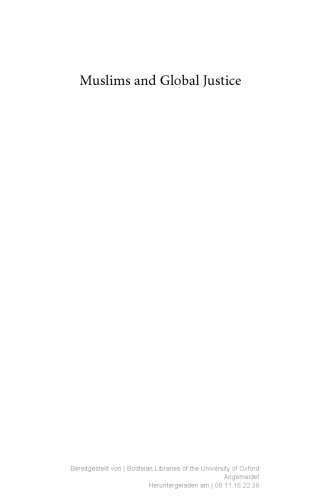 Muslims and Global Justice