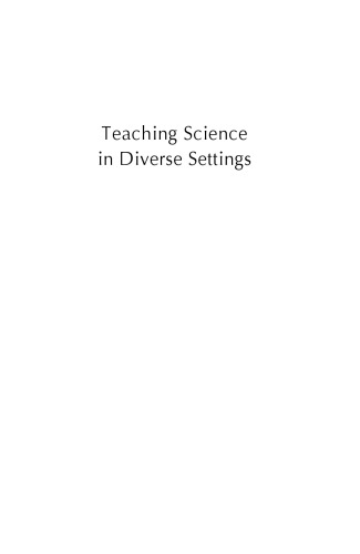 Teaching Science in Diverse Settings: Marginalized Discourses and Classroom Practice
