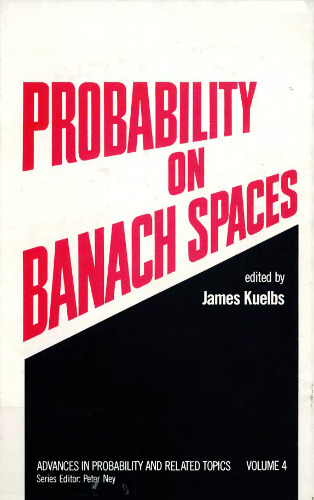 Probability on Banach Spaces