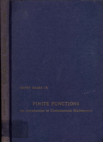 Finite functions: an introduction to combinatorial mathematics