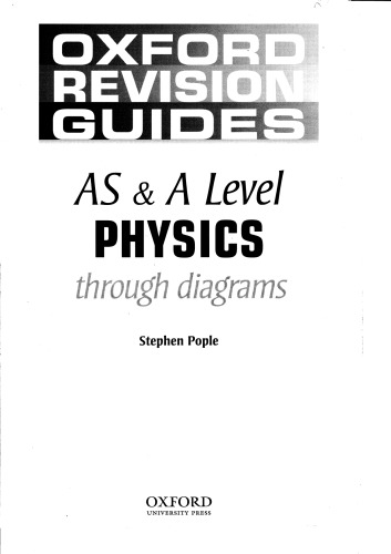 AS & A Level Physics Through Diagrams