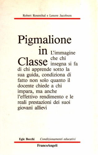 Pigmalione in classe