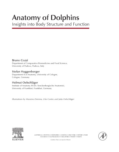 Anatomy of Dolphins. Insights Into Body Structure and Function