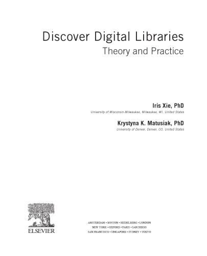 Discover Digital Libraries. Theory and Practice