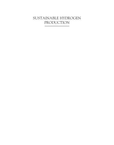 Sustainable Hydrogen Production