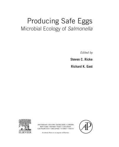 Producing Safe Eggs. Microbial Ecology of Salmonella