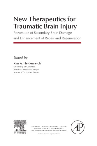 New Therapeutics for Traumatic Brain Injury. Prevention of Secondary Brain Damage and Enhancement of Repair and Regeneration