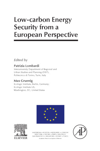 Low-carbon Energy Security from a European Perspective