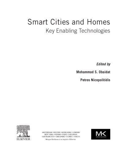 Smart Cities and Homes. Key Enabling Technologies