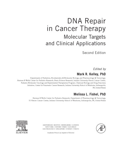 DNA Repair in Cancer Therapy. Molecular Targets and Clinical Applications