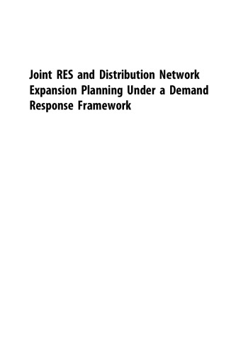 Joint RES and Distribution Network Expansion Planning Under a Demand Response Framework