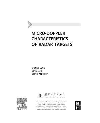 Micro-Doppler Characteristics of Radar Targets