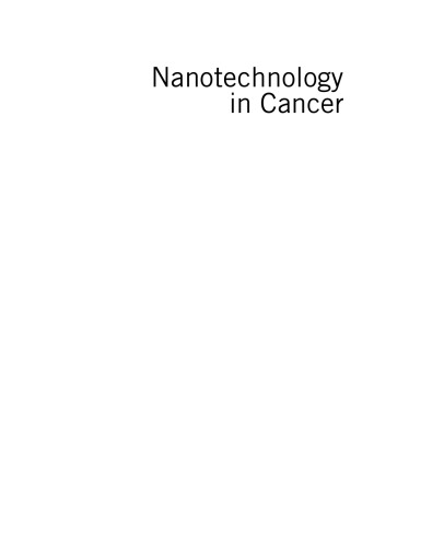 Nanotechnology in Cancer