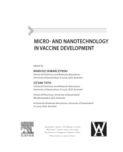 Micro and Nanotechnology in Vaccine Development
