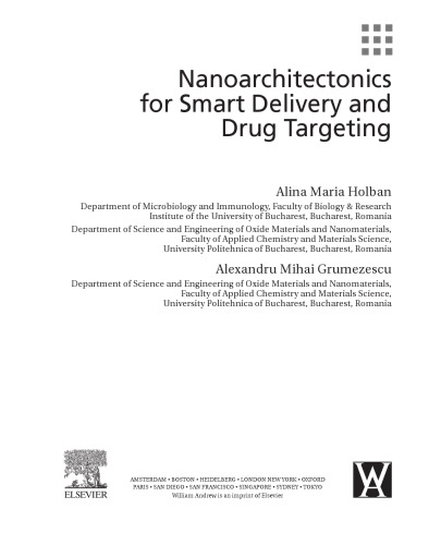 Nanoarchitectonics for Smart Delivery and Drug Targeting
