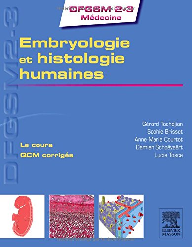 Embryologie et Histologie Humaines