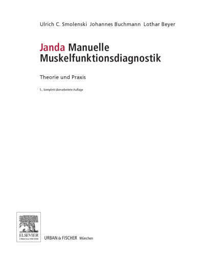 Janda Manuelle Muskelfunktionsdiagnostik