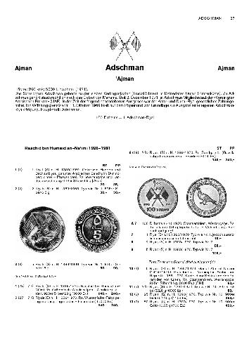 Welt Munzkatalog, 20 jahrhundert