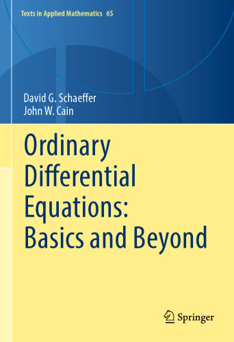 Ordinary Differential Equations: Basics and Beyond