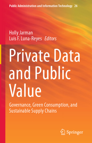 Private Data and Public Value: Governance, Green Consumption, and Sustainable Supply Chains
