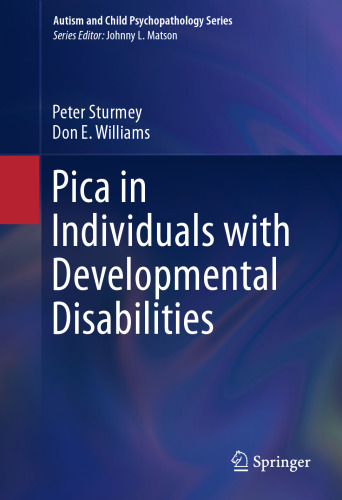 Pica in Individuals with Developmental Disabilities 