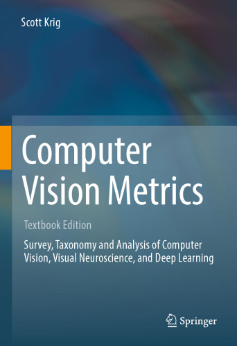 Computer Vision Metrics: Textbook Edition