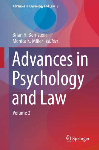 Advances in Psychology and Law: Volume 2