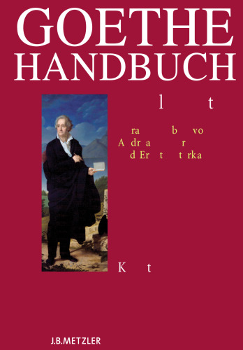 Goethe Handbuch: Band 3: Kunst