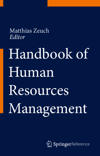 Handbook of Human Resources Management