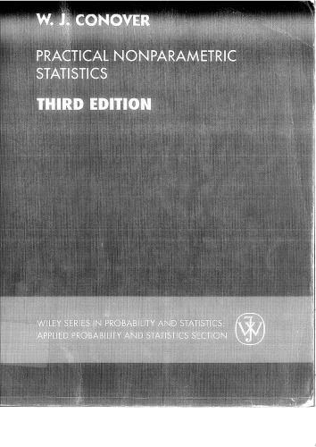 Practical Nonparametric Statistics, 3rd