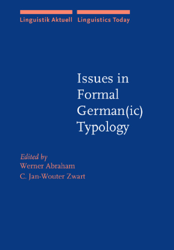Issues in Formal German(ic) Typology