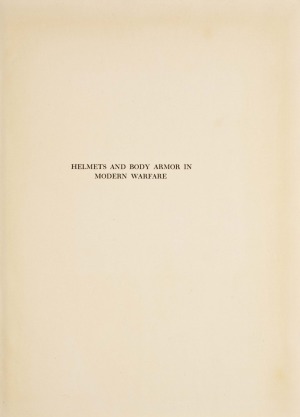 Helmets and Body Armor in Modern Warfare