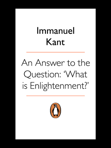 An Answer To the Question: What Is Enlightenment?