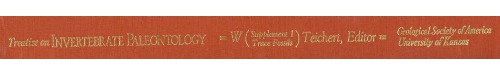Treatise on Invertebrate Paleontology - Part W - Suplement 1 - Trace Fossil
